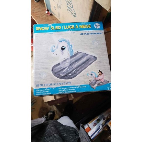 NEW Unicorn Snow Sled - Picture 1 of 1